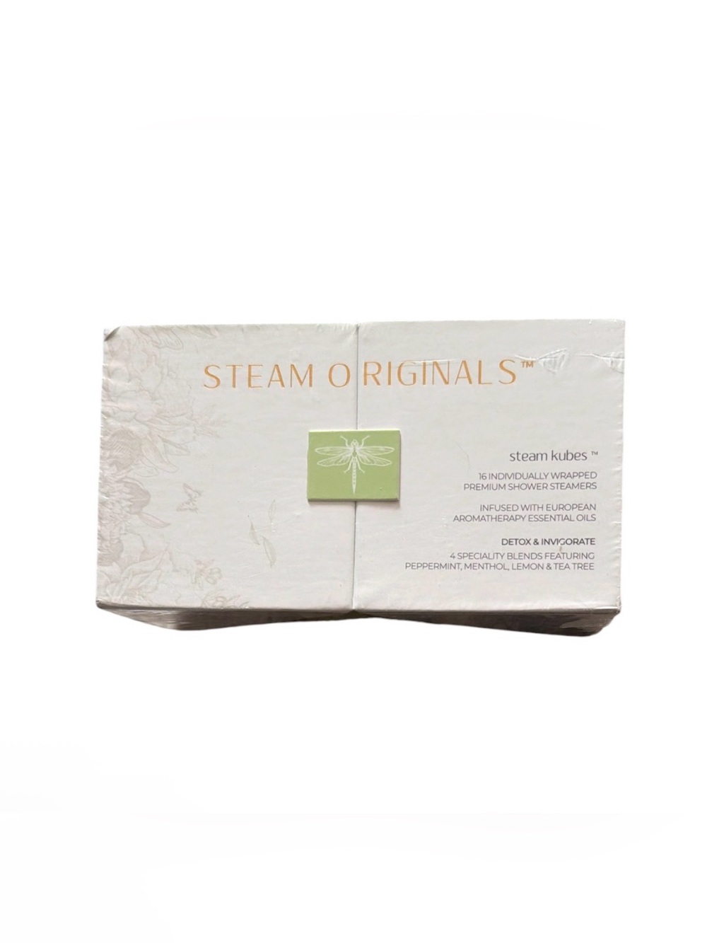 Steam Originals Steam Kubes Premium Shower Steamers – Detox & Invigorate- 16 ct